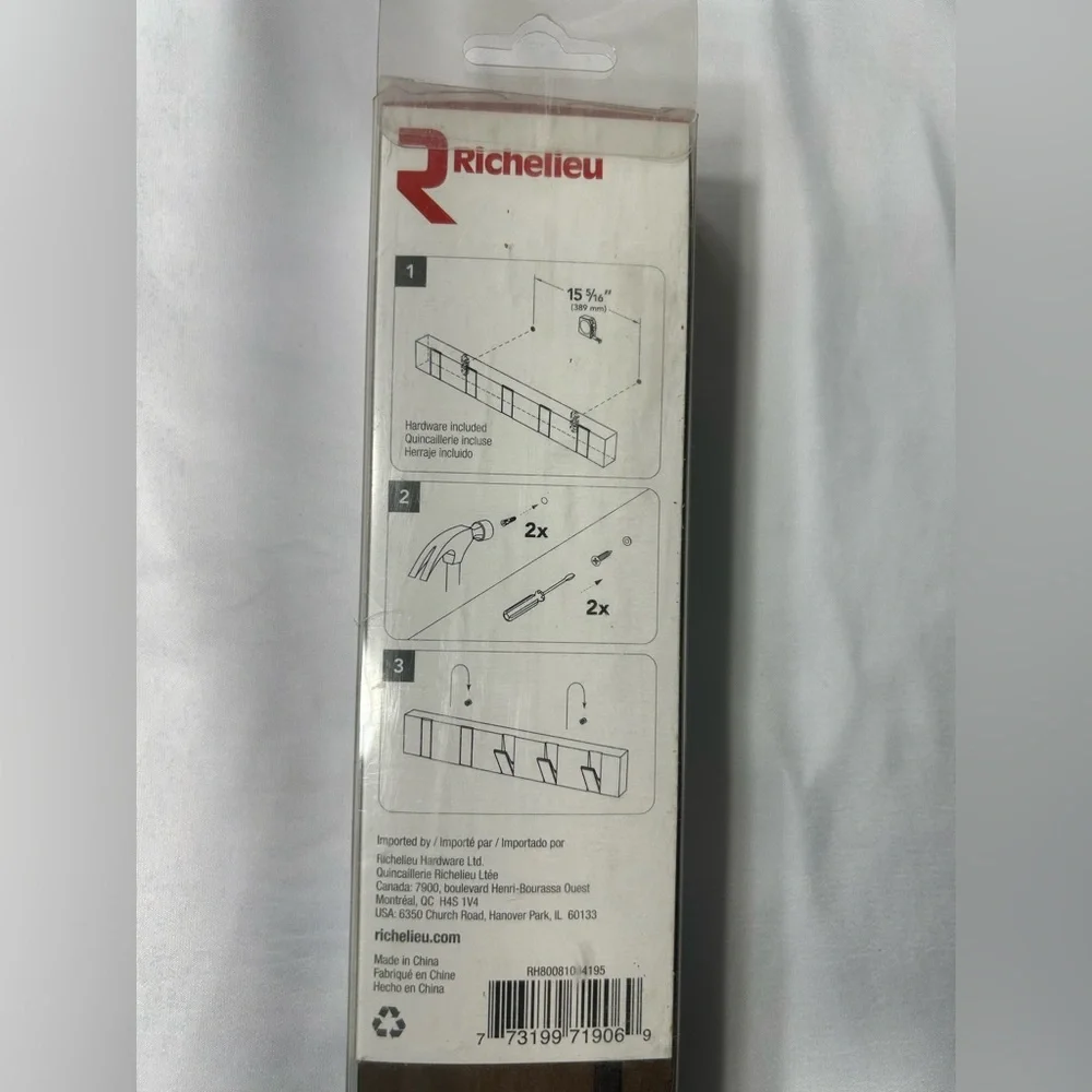 Modern Contemporary Hook Rack - Picture 6 of 11